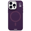 Apple iPhone 14 Pro Max Uyumlu Kılıf Magsafe Şarj Özellikli Kamera Standlı Silikon Youngkit Bitty Cream Kapak - 1