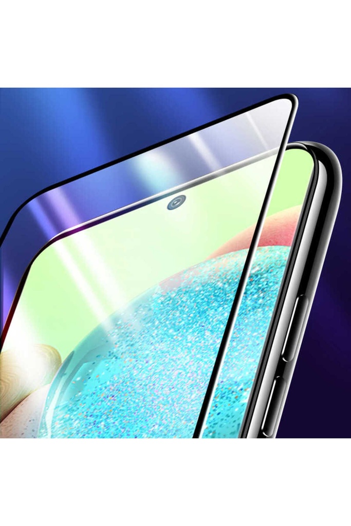 Samsung Galaxy A35 Uyumlu Zore Kenarları Kırılmaya Dayanıklı Cam Ekran Koruyucu