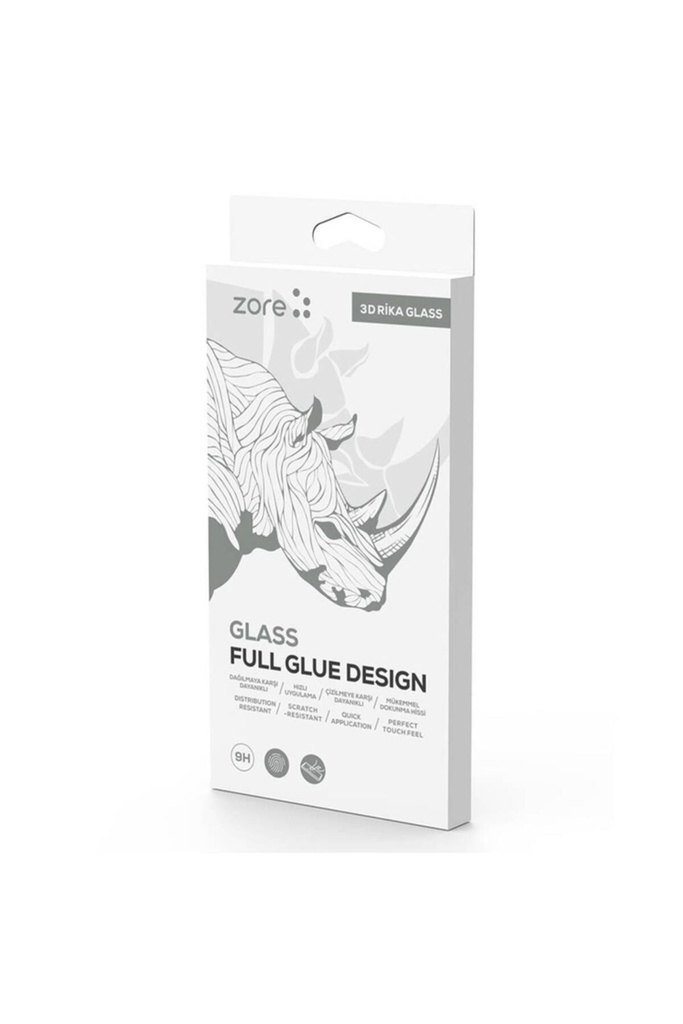 Apple iPhone 14 Pro Max Uyumlu ​​​​​​​​​​​​Zore 3D Rika Temperli Cam Ekran Koruyucu