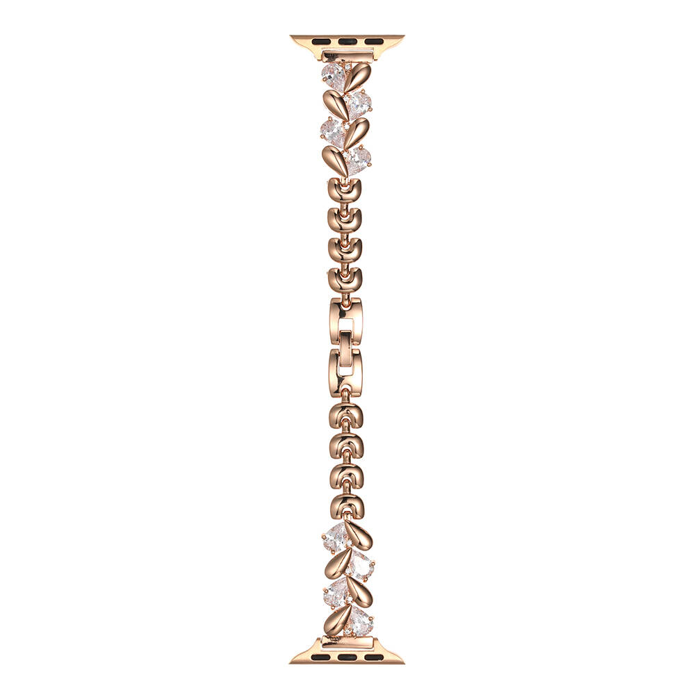 Apple Watch 42mm Uyumlu Zore KRD-103 Metal Kordon - 1