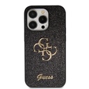 Apple iPhone 14 Pro Max Uyumlu Kılıf Guess Orjinal Lisanslı 4G Büyük Metal Logolu Glitter Kapak - 2