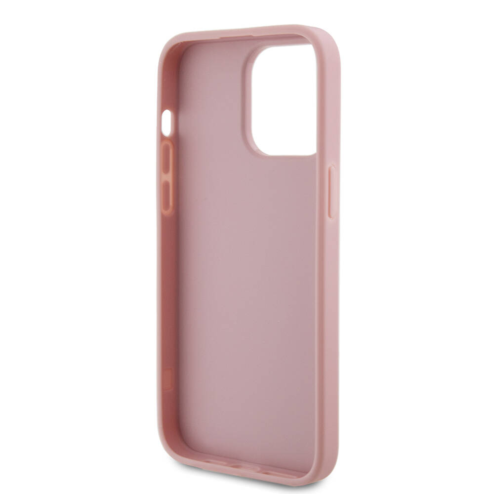 Apple iPhone 14 Pro Max Uyumlu Kılıf Guess Orjinal Lisanslı 4G Büyük Metal Logolu Glitter Kapak - 12