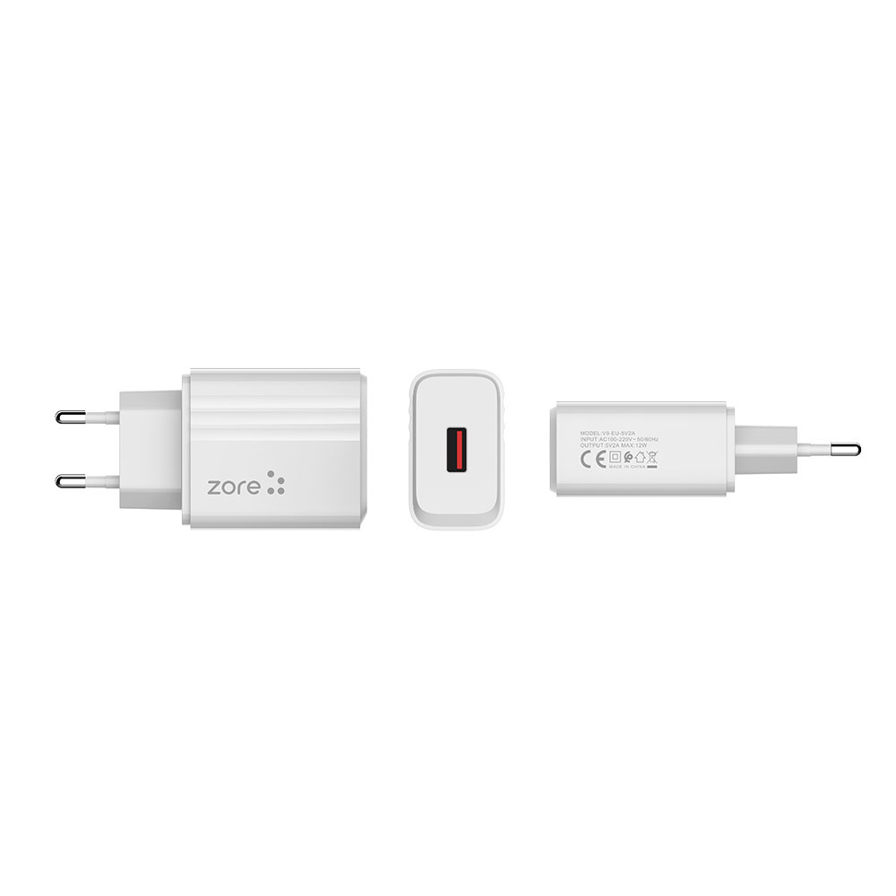 Zore Play Serisi PL1 Type-C 2in1 Seyahat Şarj Aleti 12W - 2