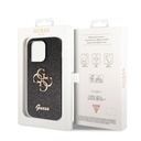 Apple iPhone 14 Pro Max Uyumlu Kılıf Guess Orjinal Lisanslı 4G Büyük Metal Logolu Glitter Kapak - 20