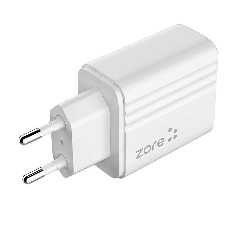 Zore Play Serisi PL1 Type-C 2in1 Seyahat Şarj Aleti 12W - 5