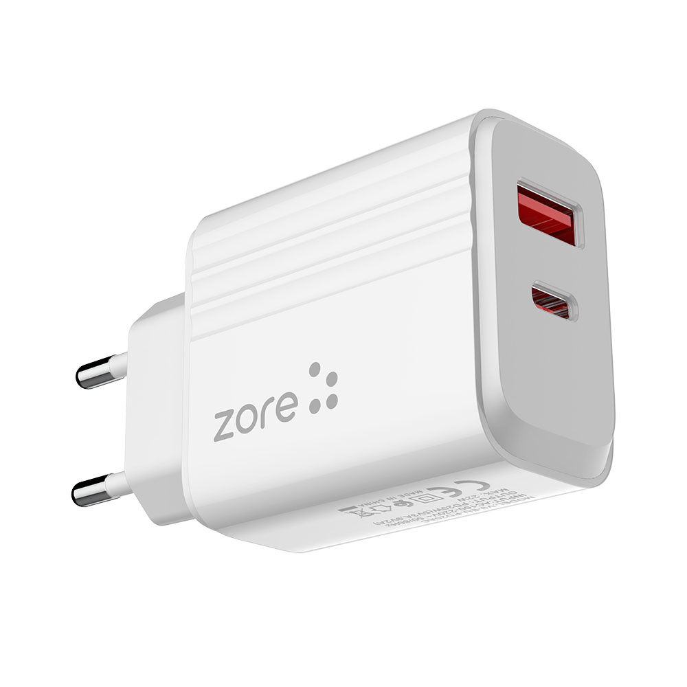 Zore Play Serisi PL3 Type-C 2in1 Seyahat Şarj Aleti 20W - 3