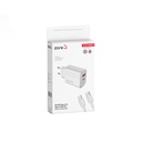 Zore Play Serisi PL3 Type-C to Type-C 2in1 PD Seyahat Şarj Aleti 20W - 5