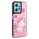 Xiaomi Redmi Note 12 4G Uyumlu Kılıf Parlayan Kabartmalı İkonik Figürlü Zore Amas Silikon Kapak - 1