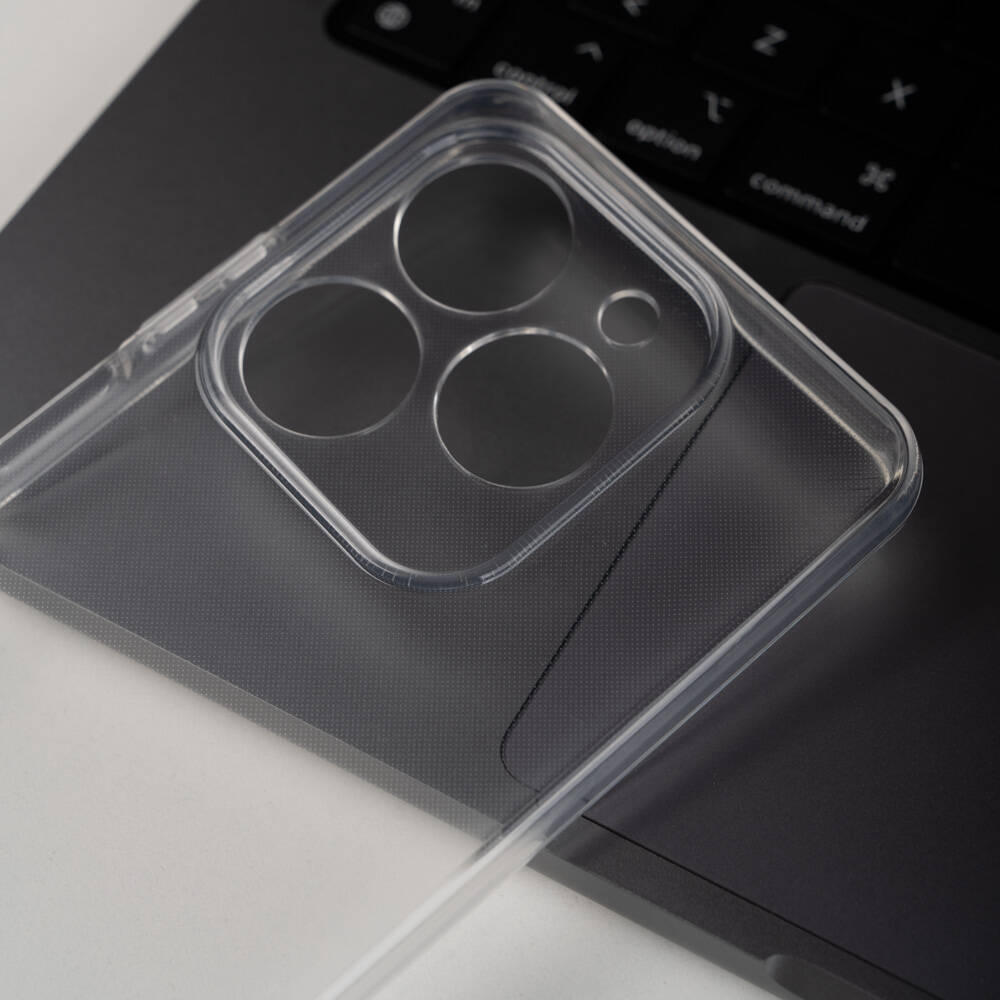 Tecno Spark 20C Uyumlu Kılıf Zore 2mm Anti Shock Silikon