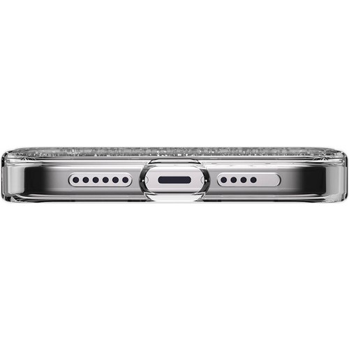 Apple iPhone 15 Pro Max Uyumlu Kılıf Magsafe Şarj Özellikli Parlayan Simli Şeffaf Lisanslı Switcheasy Starfield-M Kapak