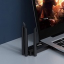 Go Des GD-BT318 Çift Bantlı 1200m 300Mbps 4 Antenli Kablosuz İnternet Sağlayıcı USB WiFi Adaptör - 1