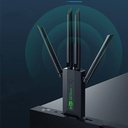 Go Des GD-BT318 Çift Bantlı 1200m 300Mbps 4 Antenli Kablosuz İnternet Sağlayıcı USB WiFi Adaptör - 2