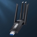 Go Des GD-BT318 Çift Bantlı 1200m 300Mbps 4 Antenli Kablosuz İnternet Sağlayıcı USB WiFi Adaptör - 6
