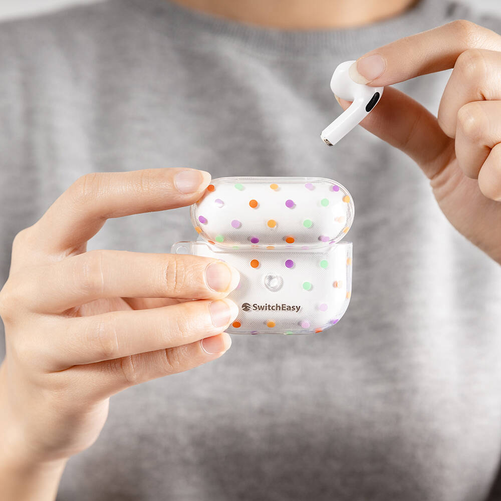 Apple Airpods 3. Nesil Uyumlu Kılıf Çift IMD Baskılı Lisanslı Switcheasy Artist Kapak - 21