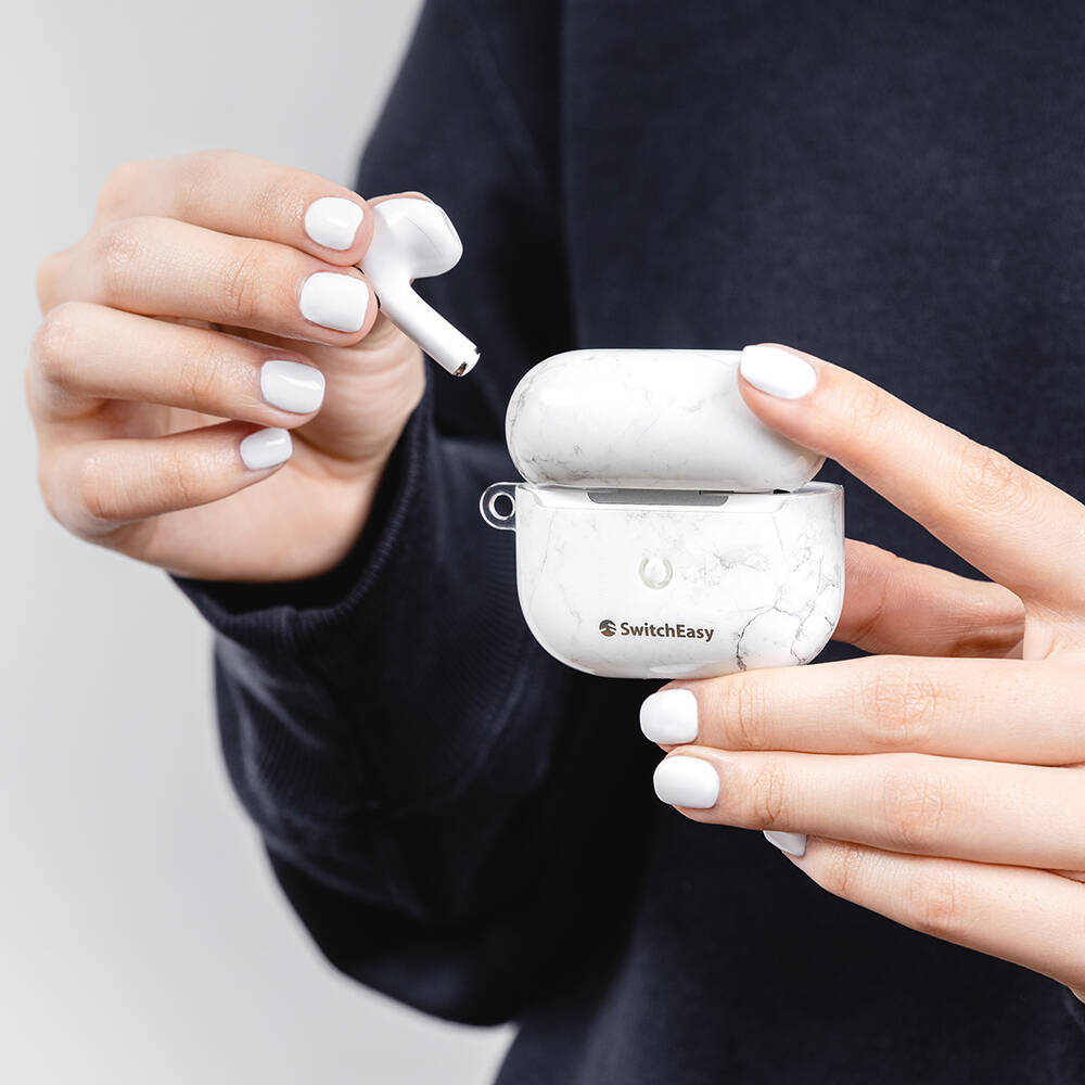 Apple Airpods 3. Nesil Uyumlu Kılıf Çift IMD Baskılı Lisanslı Switcheasy Artist Kapak - 26