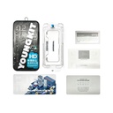 Apple iPhone 14 Pro Max Uyumlu Youngkit Antistatik Ve Antidust Kolay Uygulama Aparatlı Cam Ekran Koruyucu - 4