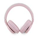 Guess Orjinal Lisanslı PU 4G Desenli Metal Yazı Logolu Tone On Tone Kulak Üstü Bluetooth Kulaklık - 6