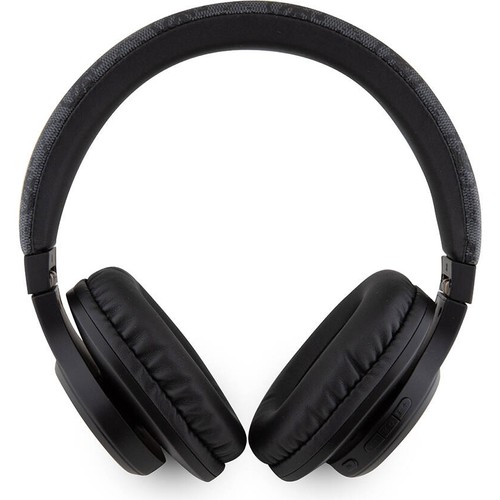 Guess Orjinal Lisanslı PU 4G Desenli Metal Yazı Logolu Tone On Tone Kulak Üstü Bluetooth Kulaklık