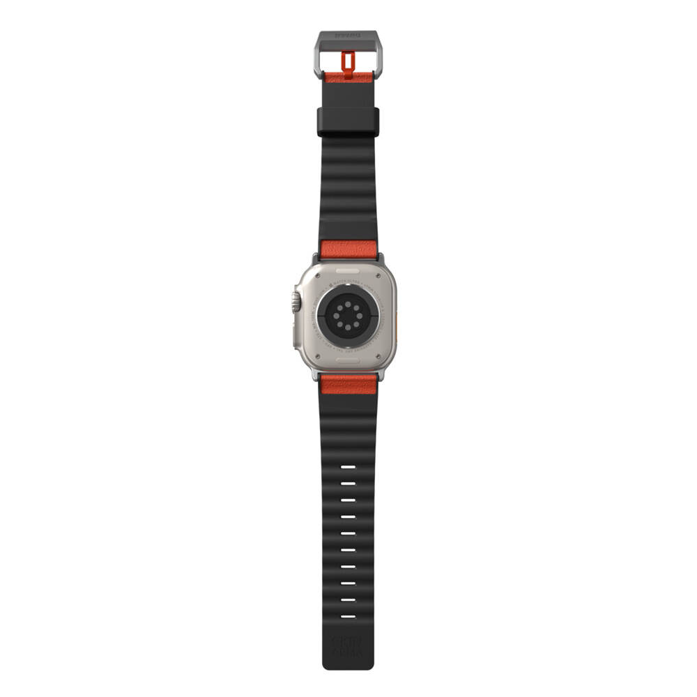 Apple Watch Ultra 49mm Uyumlu SkinArma Spunk Serisi PU Deri Kordon - 4