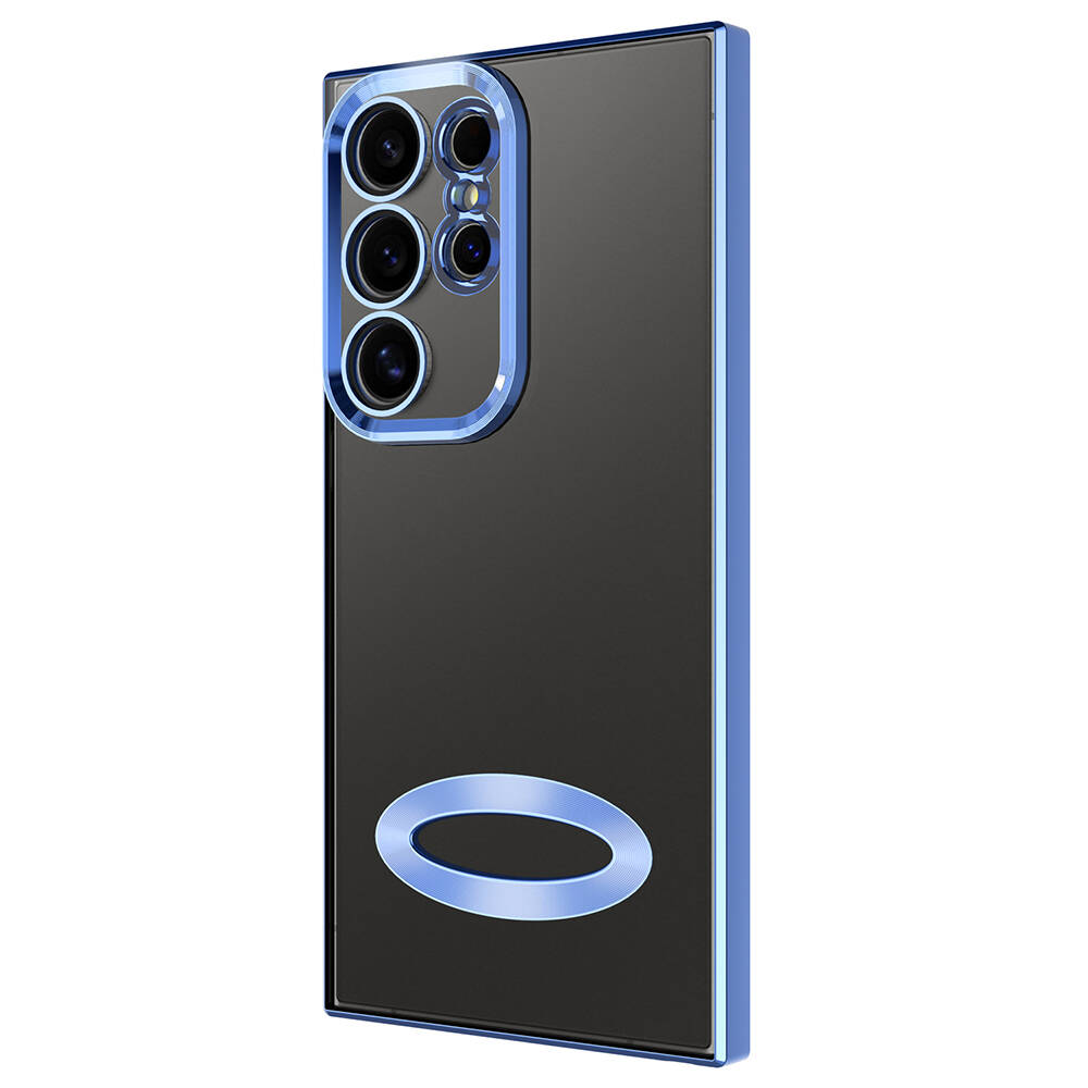 Samsung Galaxy S24 Ultra Uyumlu Kılıf Kamera Korumalı Logo Gösteren Zore Omega Kapak - 1