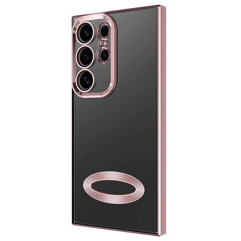 Samsung Galaxy S24 Ultra Uyumlu Kılıf Kamera Korumalı Logo Gösteren Zore Omega Kapak - 4