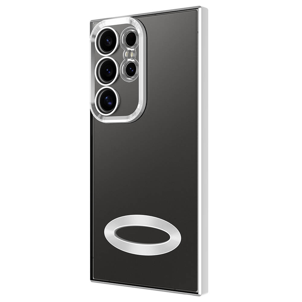 Samsung Galaxy S24 Ultra Uyumlu Kılıf Kamera Korumalı Logo Gösteren Zore Omega Kapak - 6