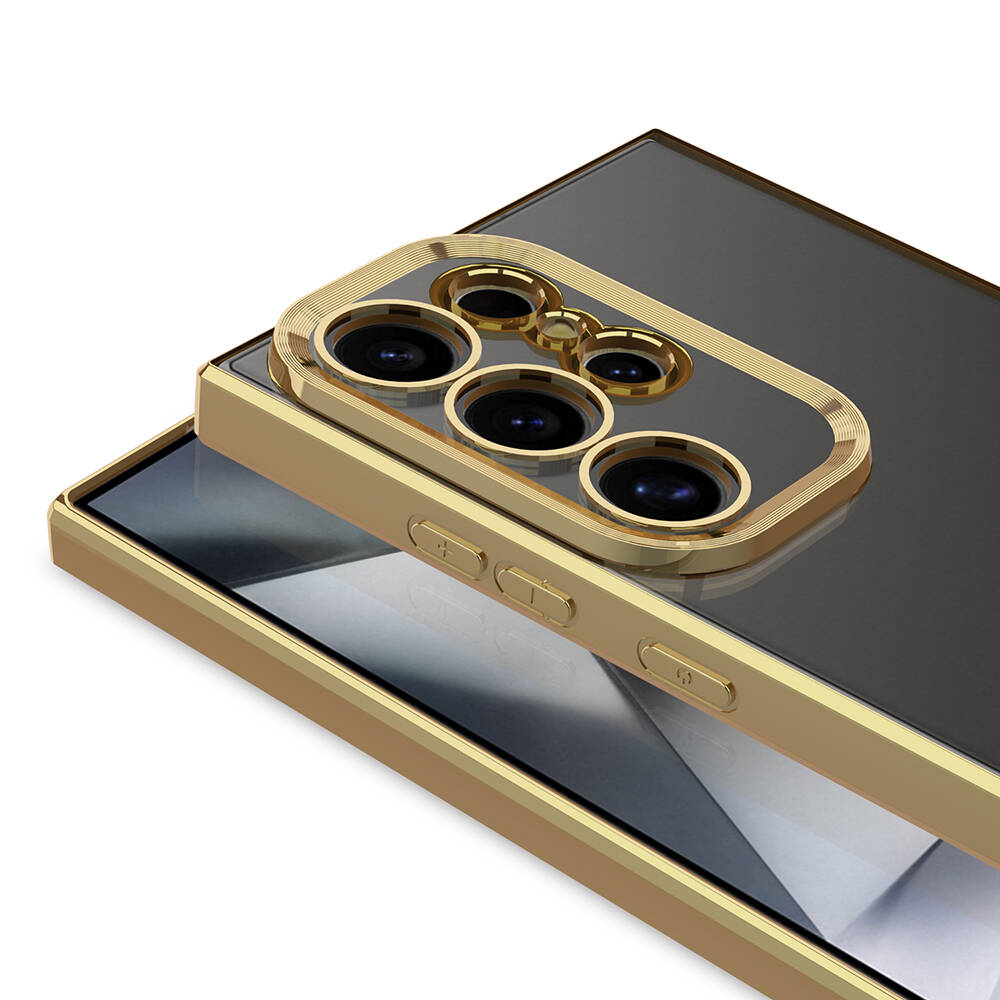 Samsung Galaxy S24 Ultra Uyumlu Kılıf Kamera Korumalı Logo Gösteren Zore Omega Kapak - 7