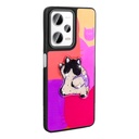 Xiaomi Redmi Note 12 Pro 5G Uyumlu Kılıf Parlayan Kabartmalı İkonik Figürlü Zore Amas Silikon Kapak - 4