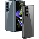 Samsung Galaxy Z Fold 5 Uyumlu Kılıf Zore Full Camlı Kıpta Kapak - 5