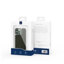 Apple iPhone 13 Uyumlu Kılıf Wiwu Genuine Leather Silver Calfskin Orjinal Deri Kapak - 3