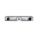 Apple iPhone 15 Pro Uyumlu Kılıf Magsafe Şarj Özellikli Parlayan Simli Şeffaf Lisanslı Switcheasy Starfield-M Kapak