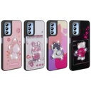 Samsung Galaxy A15 Uyumlu Kılıf Parlayan Kabartmalı İkonik Figürlü Zore Amas Silikon Kapak - 1