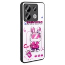 Xiaomi Redmi Note 13 Pro 5G Uyumlu Kılıf Parlayan Kabartmalı İkonik Figürlü Zore Amas Silikon Kapak - 1