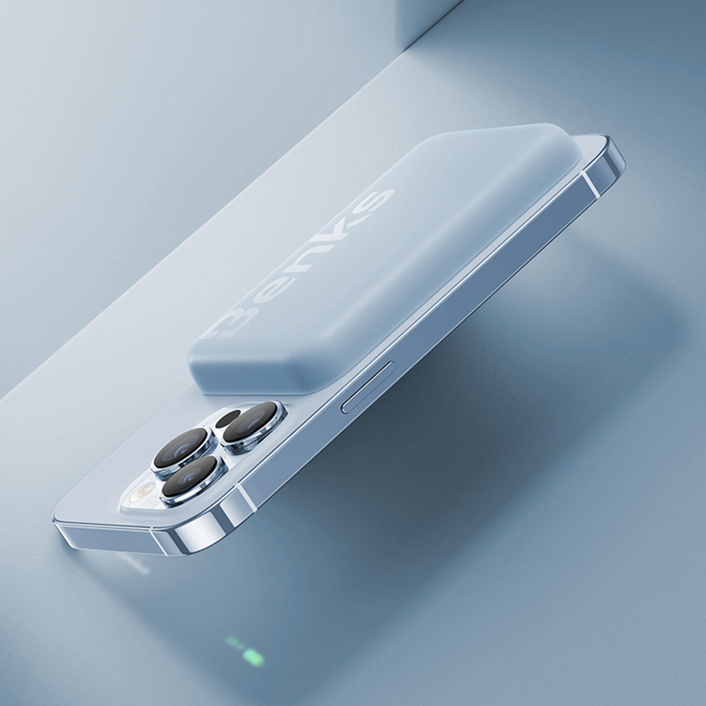 Benks MP10 Magsafe Magnetik İnce Tasarımlı Powerbank 6000mAh - 18