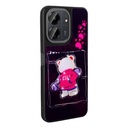 Xiaomi Redmi 13C Uyumlu Kılıf Parlayan Kabartmalı İkonik Figürlü Zore Amas Silikon Kapak - 3