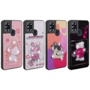 Samsung Galaxy A21S Uyumlu Kılıf Parlayan Kabartmalı İkonik Figürlü Zore Amas Silikon Kapak - 1