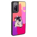 Samsung Galaxy S20 FE Uyumlu Kılıf Parlayan Kabartmalı İkonik Figürlü Zore Amas Silikon Kapak - 2