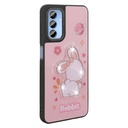 Samsung Galaxy A25 Uyumlu Kılıf Parlayan Kabartmalı İkonik Figürlü Zore Amas Silikon Kapak - 1