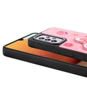 Samsung Galaxy A32 4G Uyumlu Kılıf Parlayan Kabartmalı İkonik Figürlü Zore Amas Silikon Kapak - 5