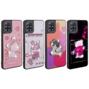 Samsung Galaxy A51 Uyumlu Kılıf Parlayan Kabartmalı İkonik Figürlü Zore Amas Silikon Kapak - 1