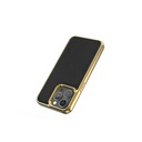 Apple iPhone 13 Uyumlu Kılıf Wiwu Genuine Leather Gold Calfskin Orjinal Deri Kapak - 6