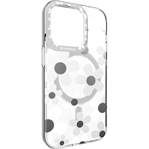 Apple iPhone 14 Pro Uyumlu Kılıf Magsafe Şarj Özellikli Çift IMD Baskılı Lisanslı Switcheasy Artist-M Fleur Kapak