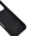 Apple iPhone 13 Mini Uyumlu Kılıf Wiwu Croco Pattern Calfskin Orjinal Deri Kapak - 4