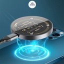 Wiwu M17 Magnetik Intelligent Transparan Wireless Şarj Ultra İnce Şeffaf 15W Android iOS Destekli - 10