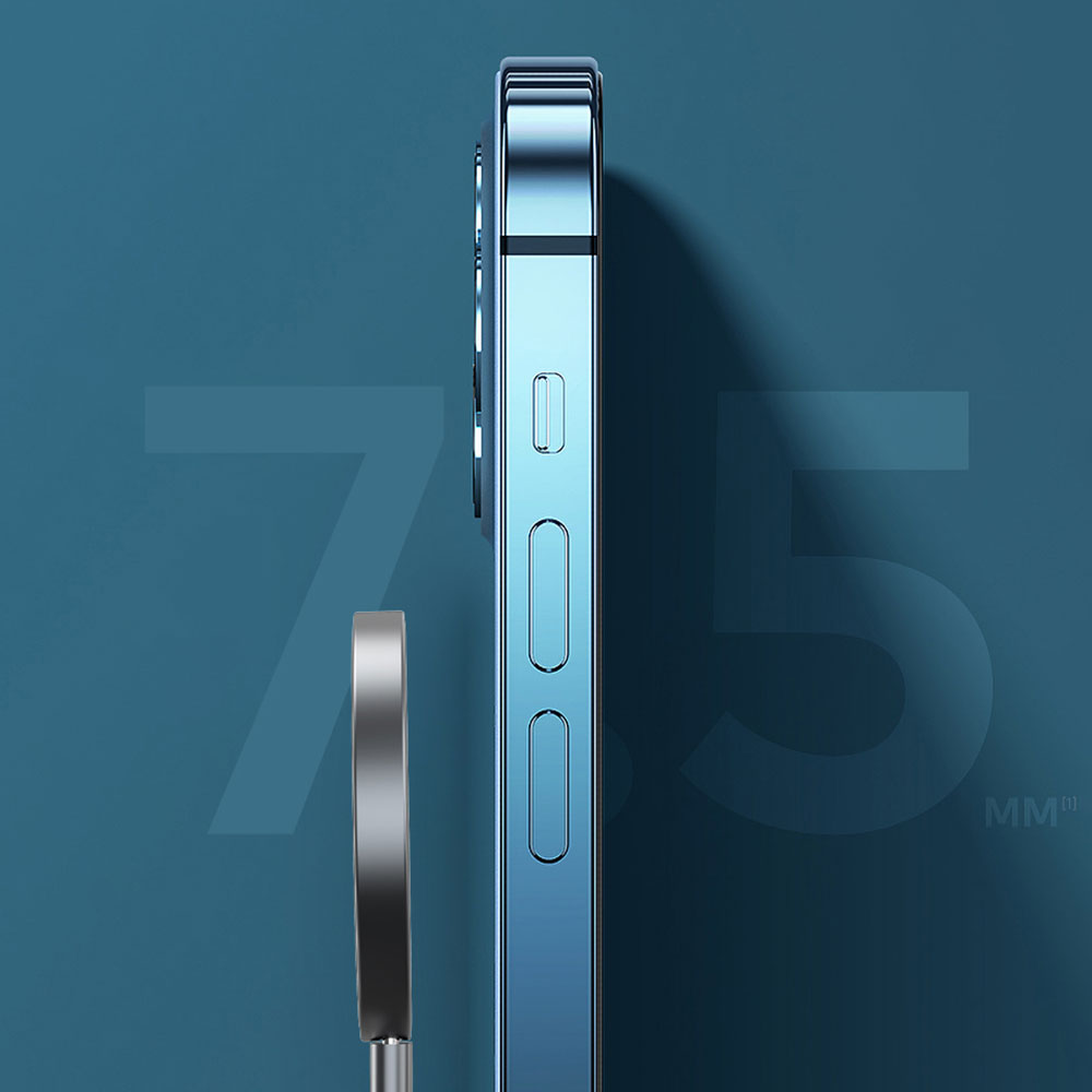Wiwu M17 Magnetik Intelligent Transparan Wireless Şarj Ultra İnce Şeffaf 15W Android iOS Destekli - 15