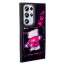 Samsung Galaxy S24 Ultra Uyumlu Kılıf Parlayan Kabartmalı İkonik Figürlü Zore Amas Silikon Kapak - 4