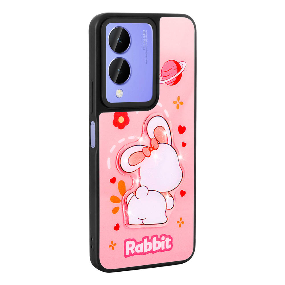 ViVo Y17s Case Shining Embossed Zore Amas Silicone Cover with Iconic Figure - 2