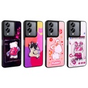 Vivo Y36 5G Kılıf Parlayan Kabartmalı İkonik Figürlü Zore Amas Silikon Kapak - 6