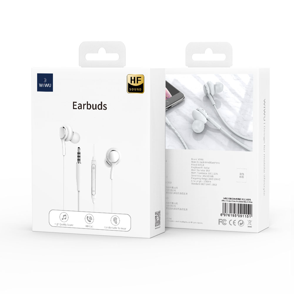 Wiwu EB310 Hi-Fi Ses Kaliteli 3.5mm Kulakiçi Kulaklık - 9