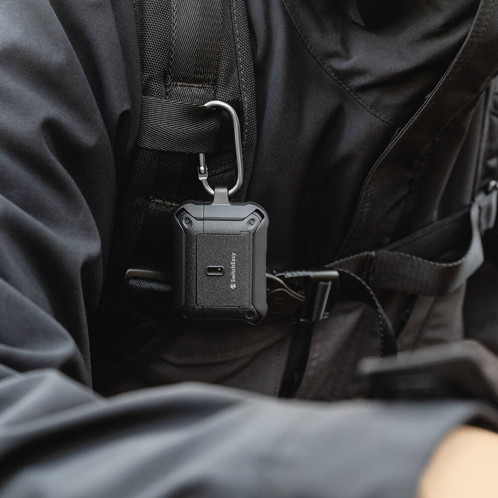 Apple Airpods Pro 2 Uyumlu Kılıf Askılı Sağlam Tasarımlı Lisanslı Switcheasy Guardian Kapak - 17